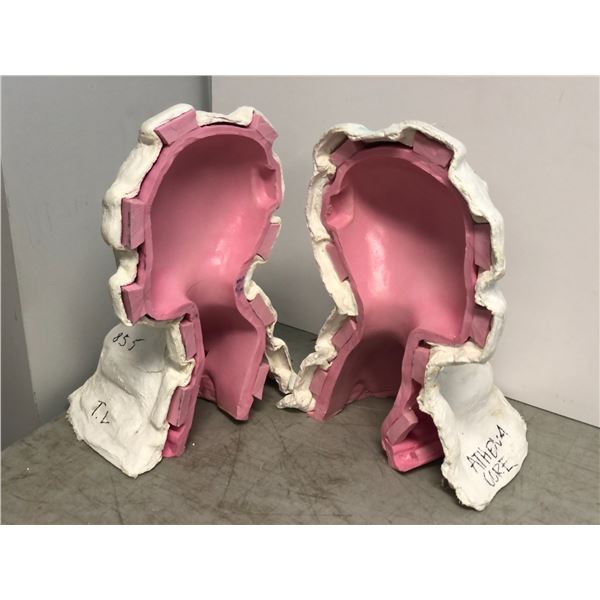 "Tomorrowland" - Actor "Raffy Cassidy" Head core Mold made of Gyposona + Silicone