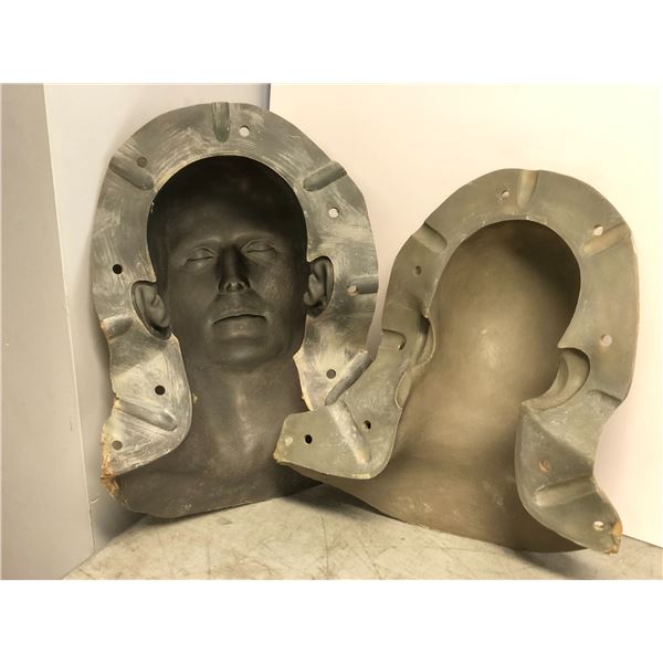 "Tomorrowland" - "Matt Phillips" - "Yg Frank Stunt Double" - Life cast - face mold of Hydrocal