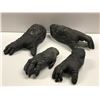 Image 2 : 4 pc chimp feet & hands reference molds