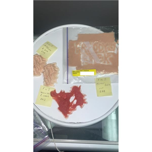 "Freddy vs Jason" 3 pc. - Prosthetic scars & markings