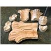 Image 1 : "FREDDY vs JASON" - Group of 5 molds - 2 x Freddy's left hands, Freddy's upper lip and Freddy's left