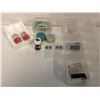 Image 1 : Group of assorted special effects industry contact lenses/ empty cases/ solutions & small jars