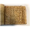Image 3 : "Motherland: Fort Salem" - Egyptian motif wooden parchment book w/ hieroglyphics pages