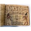Image 4 : "Motherland: Fort Salem" - Egyptian motif wooden parchment book w/ hieroglyphics pages