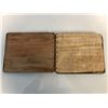 Image 2 : "Motherland: Fort Salem" - Egyptian motif wooden parchment book w/ blank pages