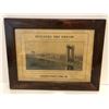 Image 1 : "Motherland: Fort Salem" - Framed 1913 The Chicago Post newspaper headline background prop