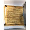 Image 2 : "Motherland: Fort Salem" - Salem Town "Sarah Alder" parchment scrolls x 2
