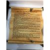 Image 3 : "Motherland: Fort Salem" - Salem Town "Sarah Alder" parchment scrolls x 2