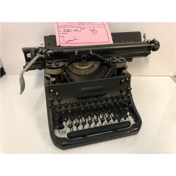 "Motherland: Fort Salem" - Alder's Office antique typewriter Season 2 set dec