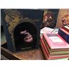 Image 3 : "Motherland: Fort Salem" - Large group of books (witchcraft/ forensic analysis/ gunshot wounds/depar