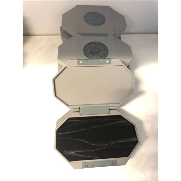 "Motherland: Fort Salem" - Group of 10 US Military handheld communication device - 2 open & 8 decoys