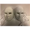 Image 1 : "Motherland: Fort Salem" - Group of 7 white plastic face masks
