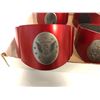 Image 2 : "Motherland: Fort Salem" - Group of 4 witches' neck guards & 1 black leather chin guard