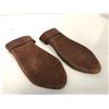 Image 1 : "Motherland: Fort Salem" - Pair of brown leather mitten gloves