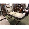 Image 4 : "Motherland: Fort Salem" - Custom built rustic metal base adjustable arm lounge chair