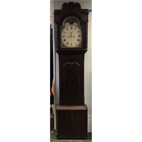 "Motherland: Fort Salem" - Antique J. Lee Middleton grandfather clock (missing hands)