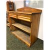 Image 3 : "Motherland: Fort Salem" - Antique pine 2 drawer high buffet cabinet (missing both front cabinet doo
