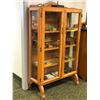 Image 2 : "Motherland: Fort Salem" - Vintage maple & glass display cabinet