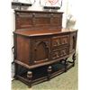 Image 3 : "Motherland: Fort Salem" - Antique oak carved front sideboard/buffet
