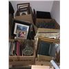 Image 1 : Pallet lot of approx. 8 boxes of assorted pictures/ picture frames/ artificial plants/ misc. househo