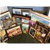 Image 1 : Large group of framed pictures/ prints & original art (approx. 14 pcs)