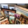 Image 3 : Large group of framed pictures/ prints & original art (approx. 14 pcs)