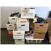 Image 1 : "Motherland: Fort Salem" - Approx. 19 boxes of assorted movie production background props & clothing