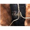 Image 2 : Custom made H. Rudolph black wool coat w/ fur-lined collar & fur shawl (2 pc set from movie set)