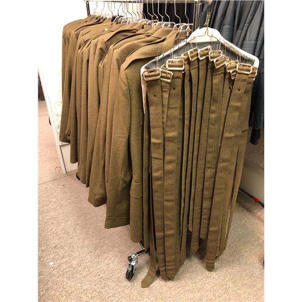  Motherland: Fort Salem  - Approx. 23 Formal Military Uniform jackets & belts