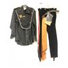 Image 1 : "Motherland: Fort Salem" - Black Military outfit w/accessories 5 pc set - includes shirt/pant/should