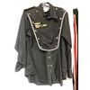 Image 2 : "Motherland: Fort Salem" - Black Military outfit w/accessories 5 pc set - includes shirt/pant/should