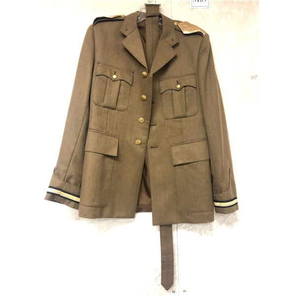 "Motherland: Fort Salem" - Formal Military Uniform Jacket w/shoulder emblems & belt