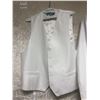 Image 3 : "Motherland: Fort Salem" - "#93 Marcus Tooms" White "Statement Italy" 3 pc tuxedo set with black lap