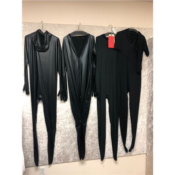 "Motherland: Fort Salem" - Group of 4 Black Bodysuits w/gloves