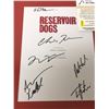 Image 2 : Framed "Reservoir Dogs" Signed Script Cover by Cast w/COA from Real Authentic - includes autographs 