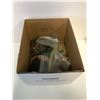 Image 8 : Box lot of Turtle shells/small skulls & Tarantula skin
