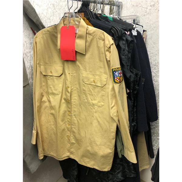 "Motherland: Fort Salem" - Approx. 35 pcs of set dec wardrobe - includes mostly vests/2 long coats/s