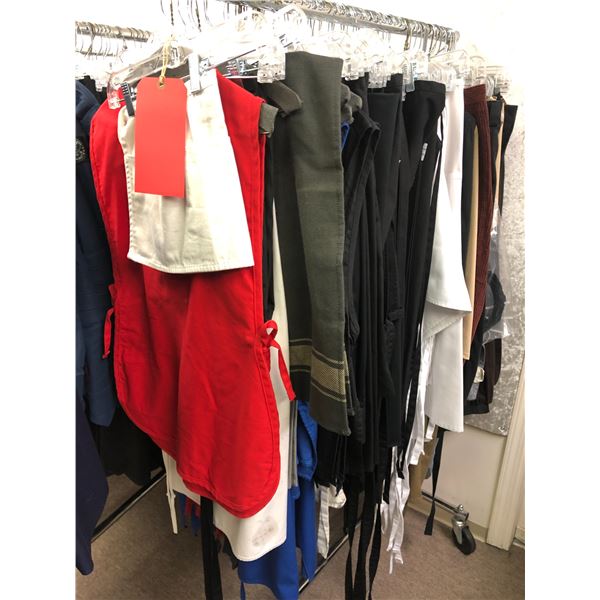 "Motherland: Fort Salem" - Approx. 80 pcs of set dec wardrobe - includes mostly aprons/pants etc