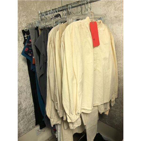"Motherland: Fort Salem" - Approx. 60 pcs of set dec wardrobe - includes shirts/aprons/broken down s