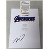 Image 1 : "Avengers: End Game" - Signed Script Cover by Vin Diesel(Drax the destroyer) w/COA from Real Authent