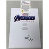 Image 1 : "Avengers: End Game" - Signed Script Cover by Cast ---- w/COA from Real Authentic
