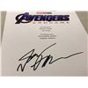 Image 2 : "Avengers: End Game" - Signed Script Cover by Cast ---- w/COA from Real Authentic