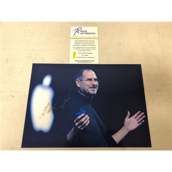 "Steve Jobs" Signed Print w/COA from Real Authentic