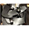 Image 3 : "Motherland: Fort Salem" - Box of belt bolas holders & leather belt attach knife weapon holders
