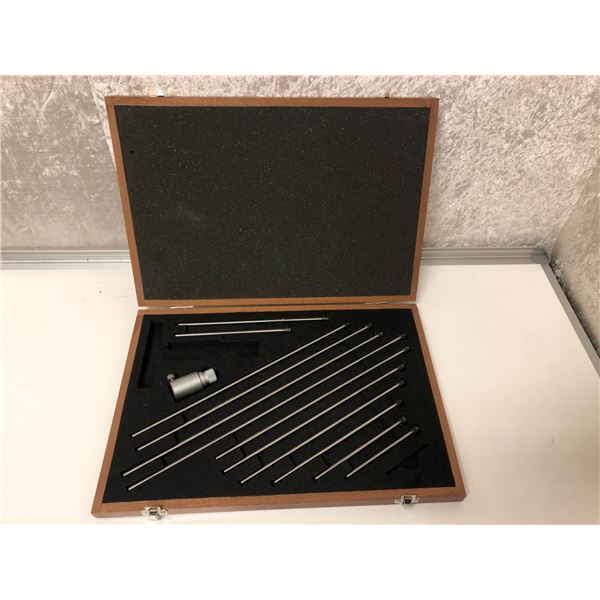 "Motherland: Fort Salem" - Asimeto depth measuring set in case (missing one piece)