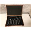 Image 1 : "Motherland: Fort Salem" - Asimeto depth measuring set in case (missing one piece)