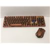 Image 1 : "Motherland: Fort Salem" - Custom made retro style keyboard & mouse set