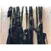 Image 1 : "Motherland: Fort Salem" - Black Military Uniform ties w/ pendants
