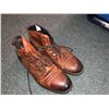 Image 2 : "Motherland: Fort Salem" - Approx. 20 pairs of assorted brown boots & Zara sneakers