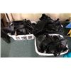 Image 1 : "Motherland: Fort Salem" - Approx. 18 pairs of assorted black boots & women's long boots